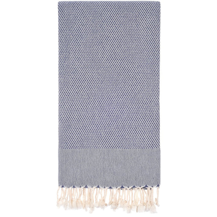 Turkish Towel Ella Dark Blue