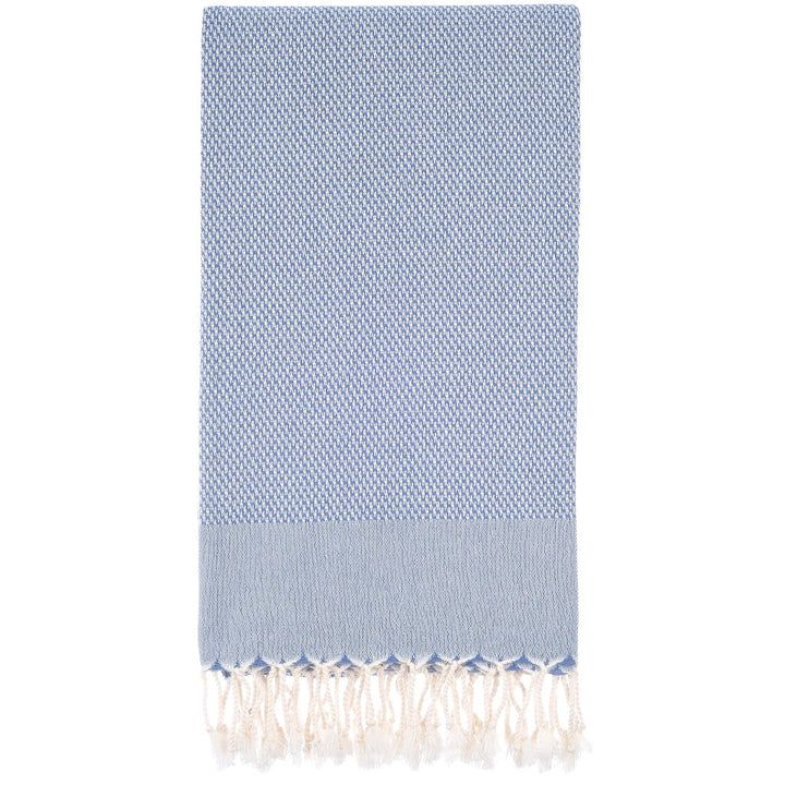 Turkish Towel Ella Grey Blue