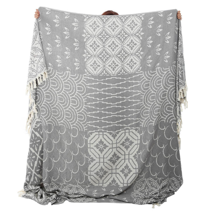 Wholesale Turkish throw decorative home decor peshtemal blanket organic cotton high quality