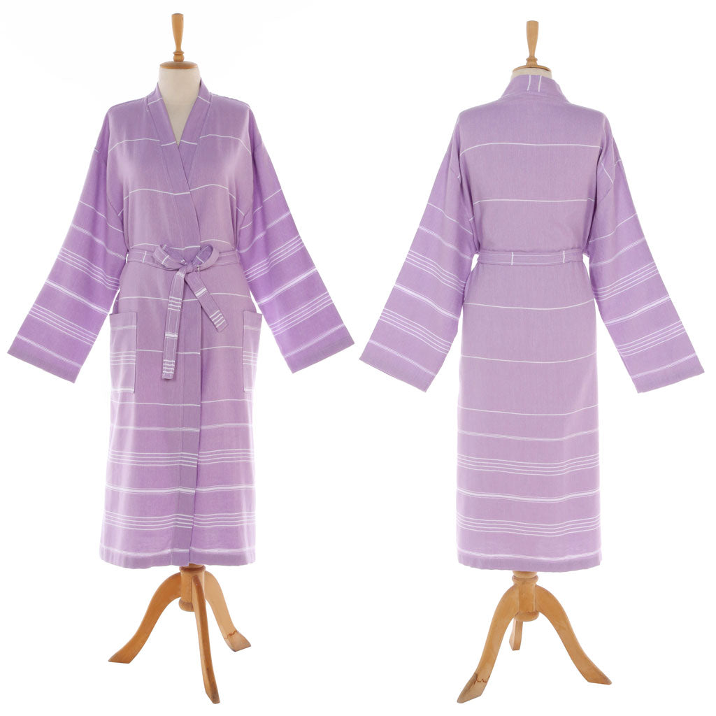 wholesale Turkish cotton bathrobe unisex robes kimono robes 100% cotton Pestemal