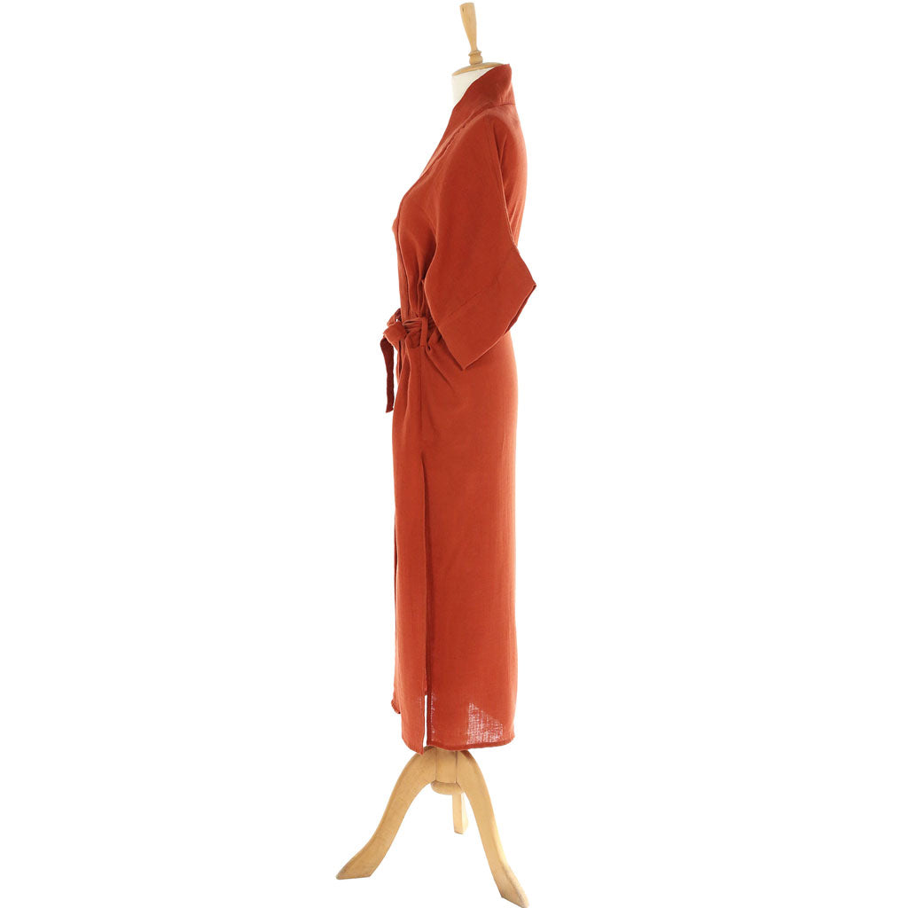 Turkish cotton bathrobe unisex robes kimono robes 100% cotton Muslin Pestemal