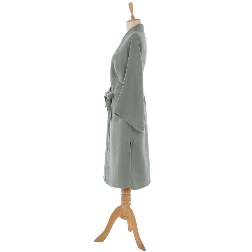 wholesale Turkish cotton bathrobe unisex robes kimono robes 100% cotton Muslin Pestemal