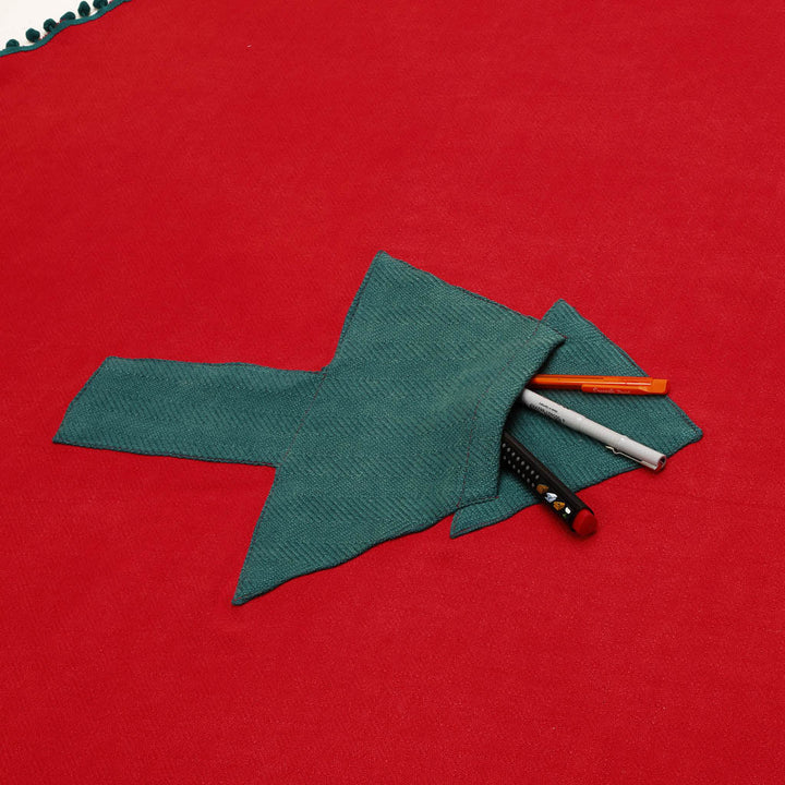 Christmas Round Pestemal Throw Decor blanket