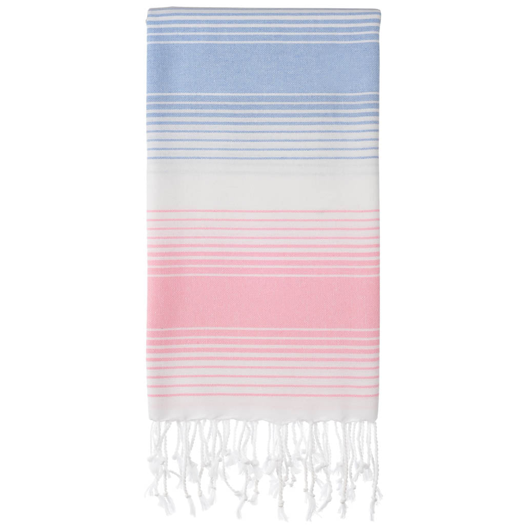 Nazar Series Multi-Purpose Turkish Towel Made From 100% Recycled Cotton 95x180 cm 