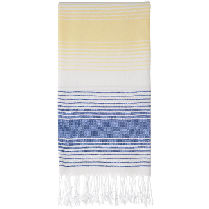 Nazar Series Multi-Purpose Turkish Towel Made From 100% Recycled Cotton 95x180 cm 