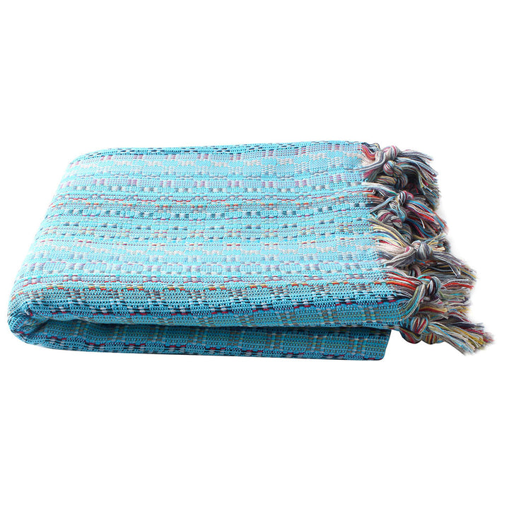 Colourful Pestemal Towel - Turkish beach towels custom logo embroidery bath towel sets 100% organic Turkish cotton woven Pestemal