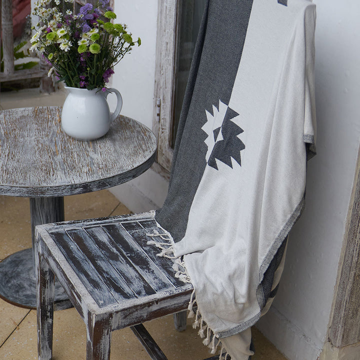 Creativity Turkish bath towel customized beach towels custom logo embroidery 100% cotton