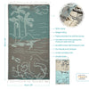 custom beach towel