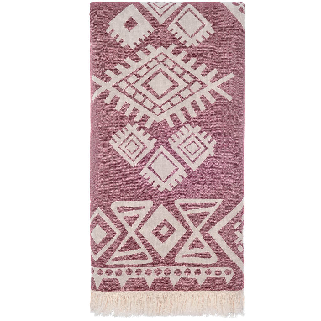 Nederland Turkish Towel Burgundy