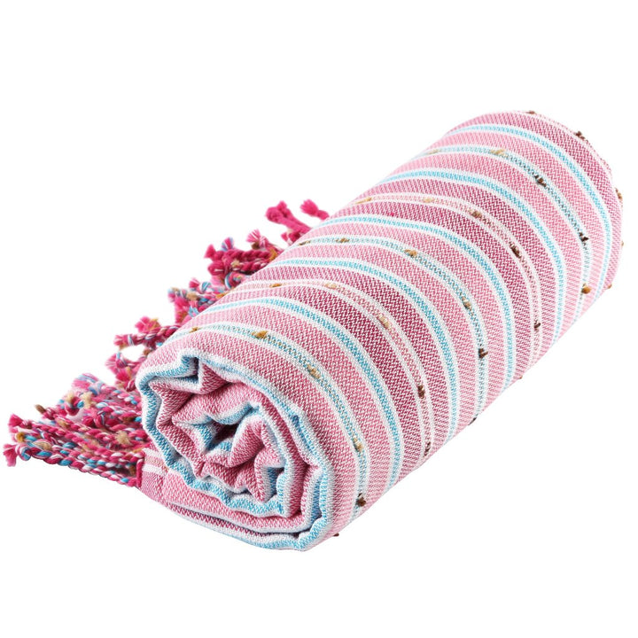 Wholesale Turkish Bath Towels Pom Pom Pestemal 95x 180 cm 100% Cotton