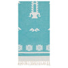 Tree Of Life Personalised Turkish Beach Towel 100% Cotton