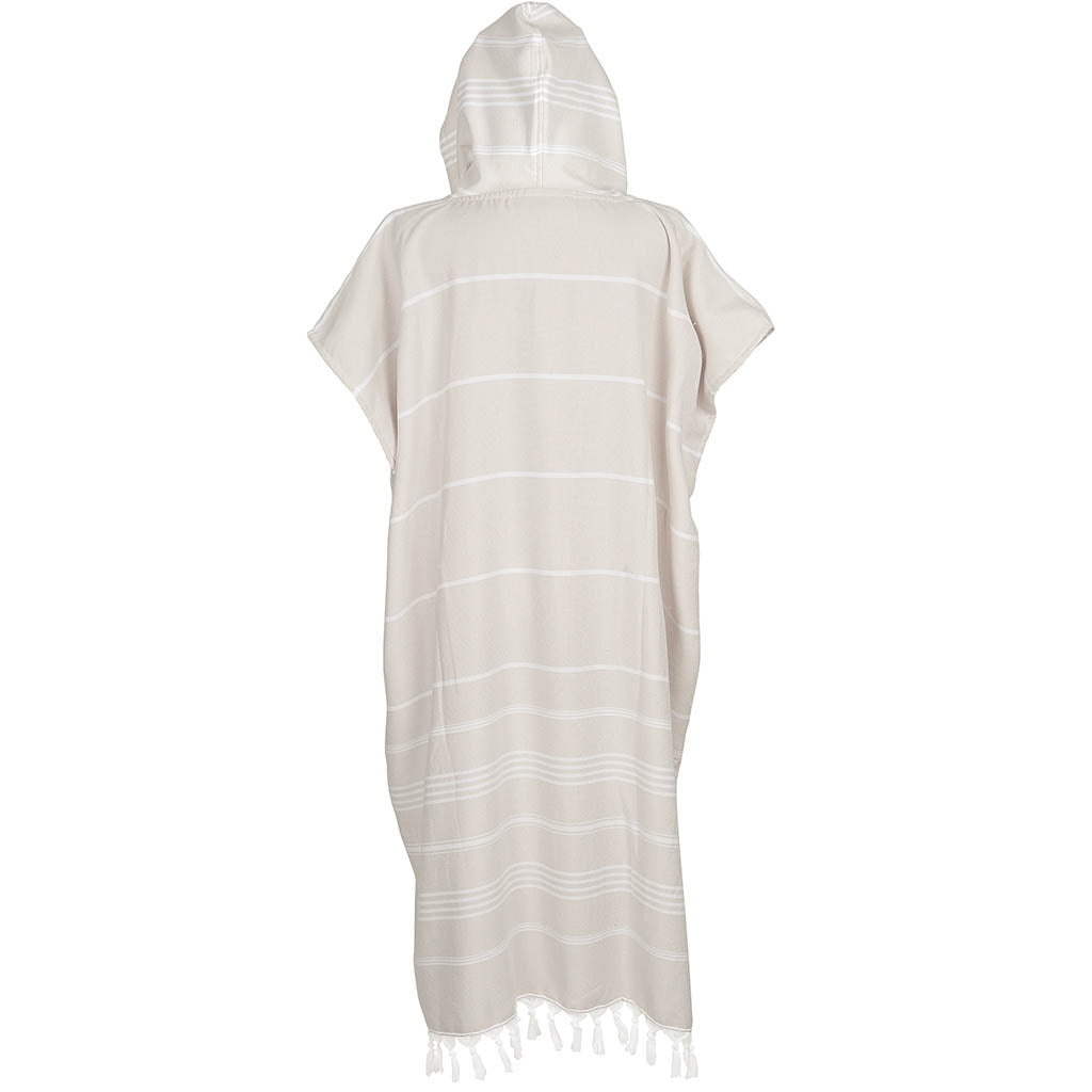 Mens Bathrobe Unisex Poncho 100% Cotton Turkish Peshtemal