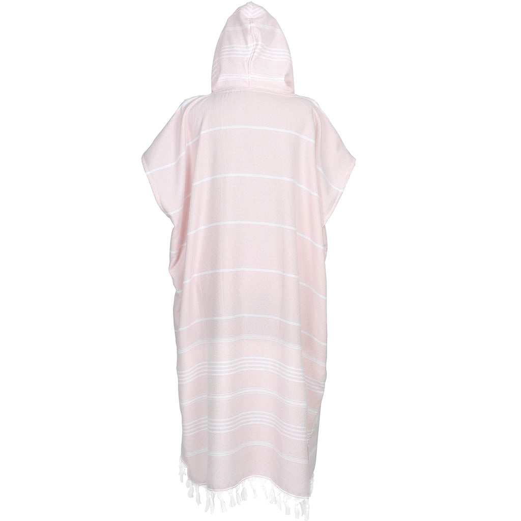 Mens Bathrobe Unisex Poncho 100% Cotton Turkish Peshtemal