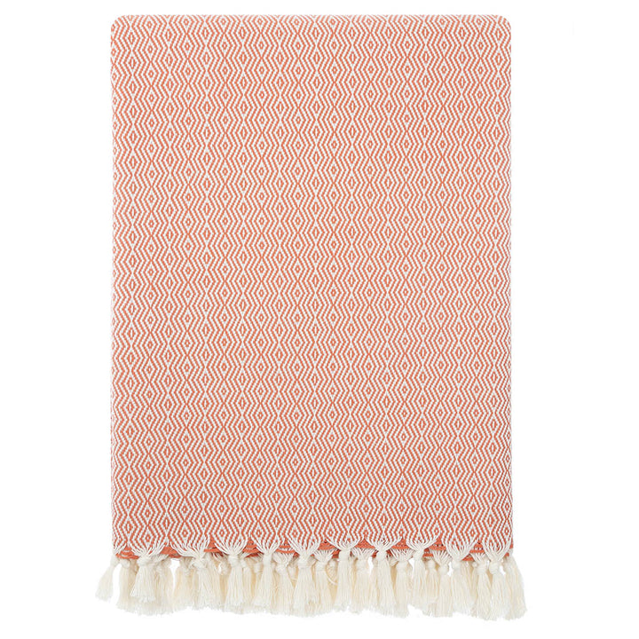 Wholesale Turkish throw decorative home decor peshtemal blanket organic cotton high quality