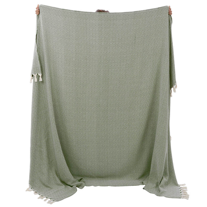 Wholesale Turkish throw decorative home decor peshtemal blanket organic cotton high quality