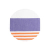 Regenerated Marina Poncho Kids Dark Purple Orange