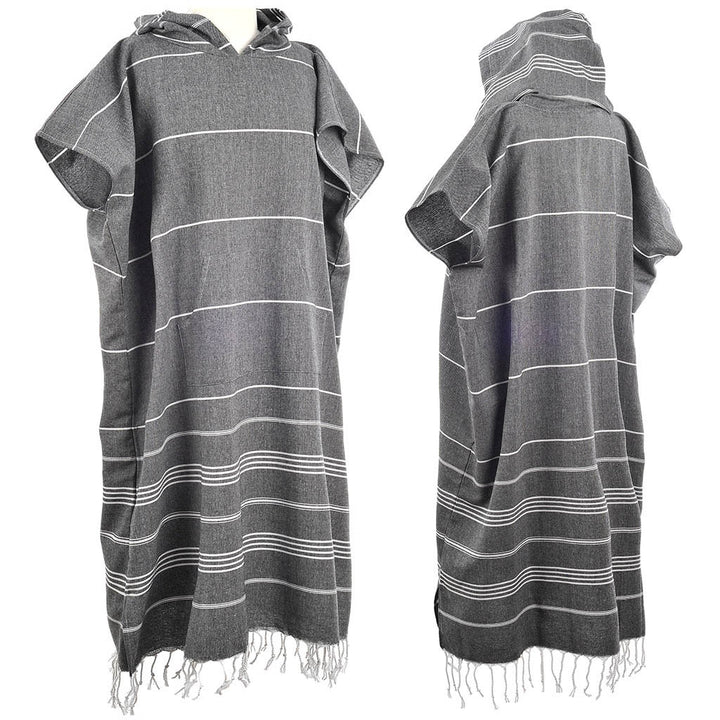 Regenerated Poncho Pure Series Black