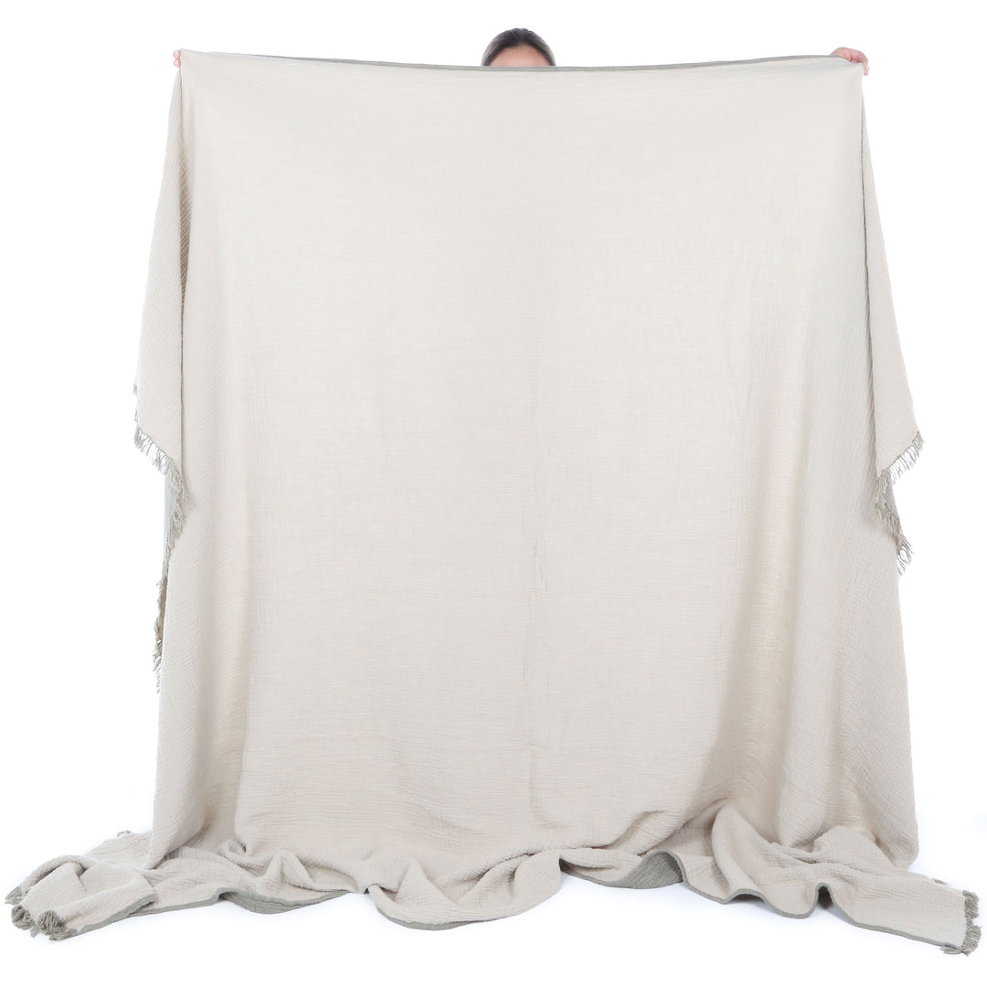 Muslin cotton throw blankets peshtemal towel home hotel outdoor picnic beach blanket throws