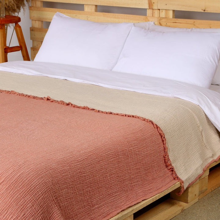 Muslin cotton throw blankets peshtemal towel home hotel outdoor picnic beach blanket throws