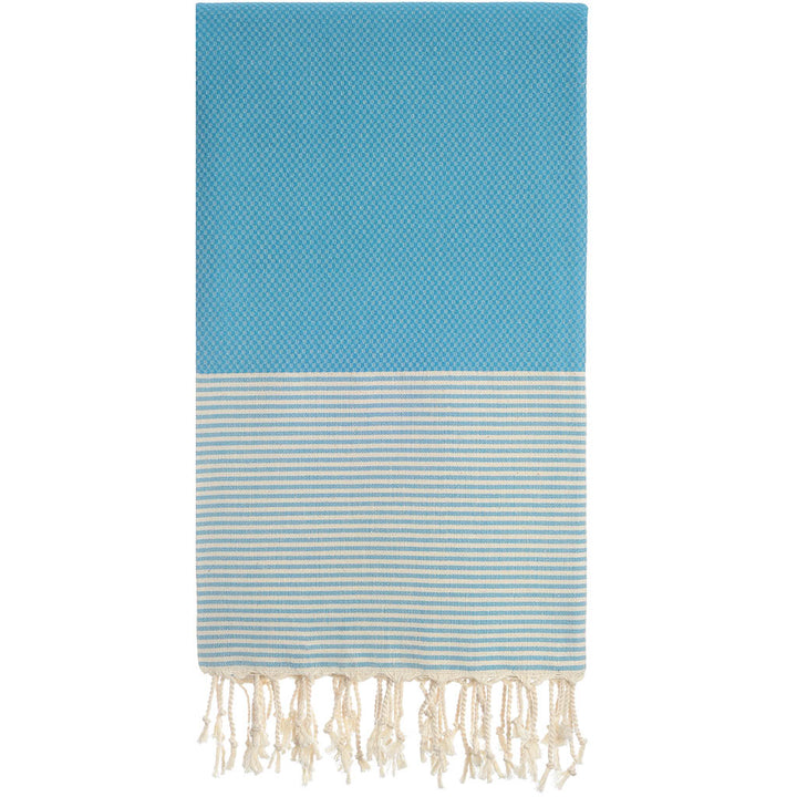 Turkish Towel Maik Turquoise Blue