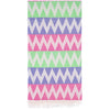 Zigzag Pestemal Fushia-Dark Purple