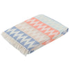 Zigzag Pestemal Grey Blue-Beige